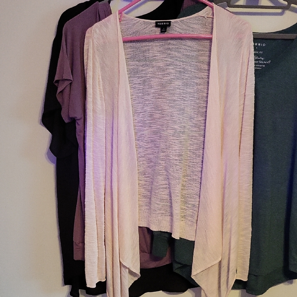 85.  Torrid 1x Pink Sweater